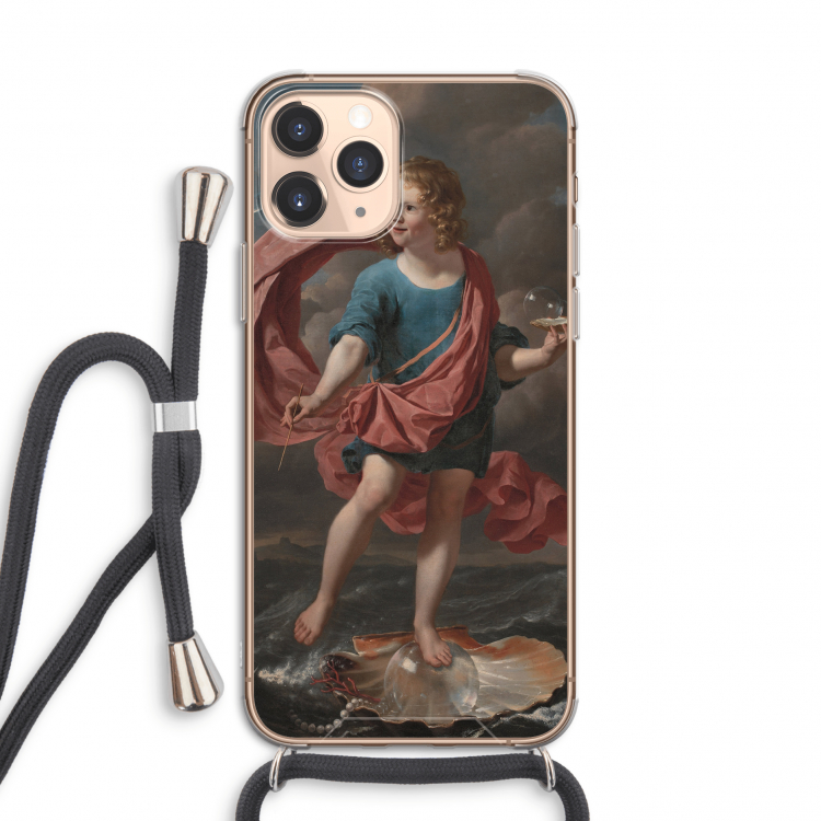 Soap Bubbles: iPhone 11 Pro Transparant Hoesje met koord