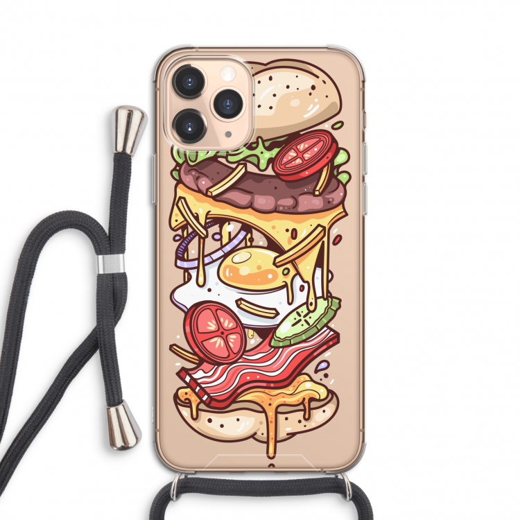 Diet Coke Please: iPhone 11 Pro Transparant Hoesje met koord