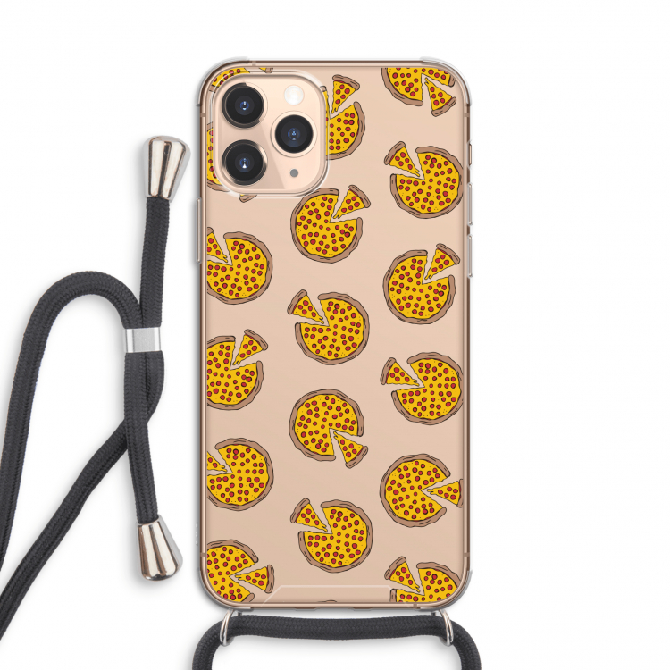 You Had Me At Pizza: iPhone 11 Pro Transparant Hoesje met koord