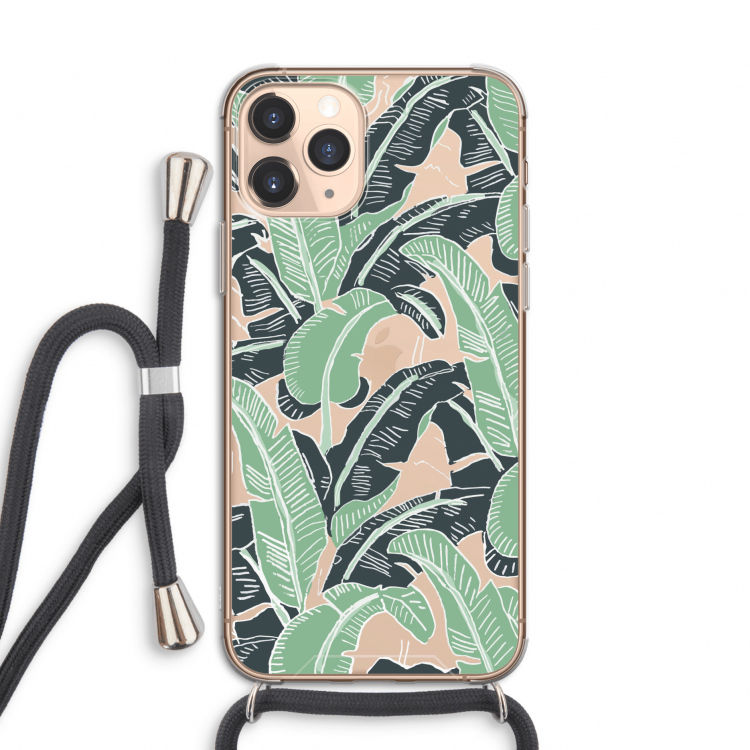 This Sh*t Is Bananas: iPhone 11 Pro Transparant Hoesje met koord