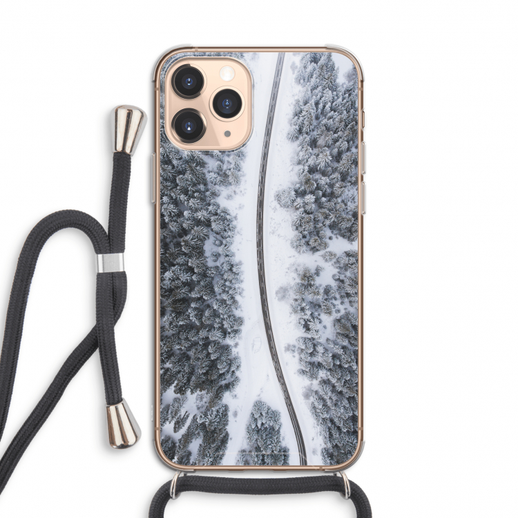 Snøfall: iPhone 11 Pro Transparant Hoesje met koord