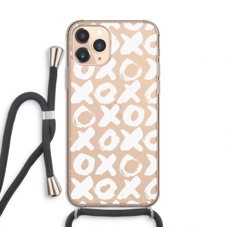 XOXO: iPhone 11 Pro Transparant Hoesje met koord