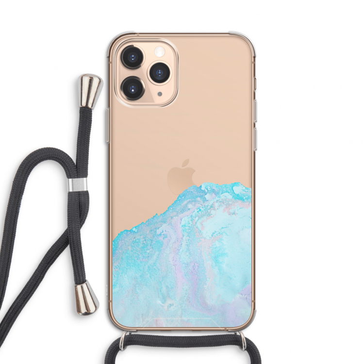 Fantasie pastel: iPhone 11 Pro Transparant Hoesje met koord