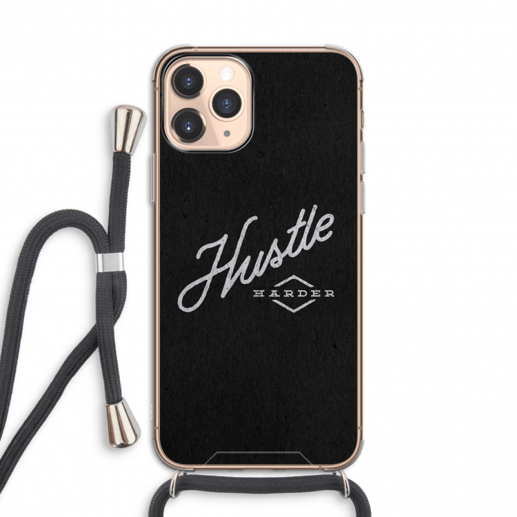 Hustle: iPhone 11 Pro Transparant Hoesje met koord