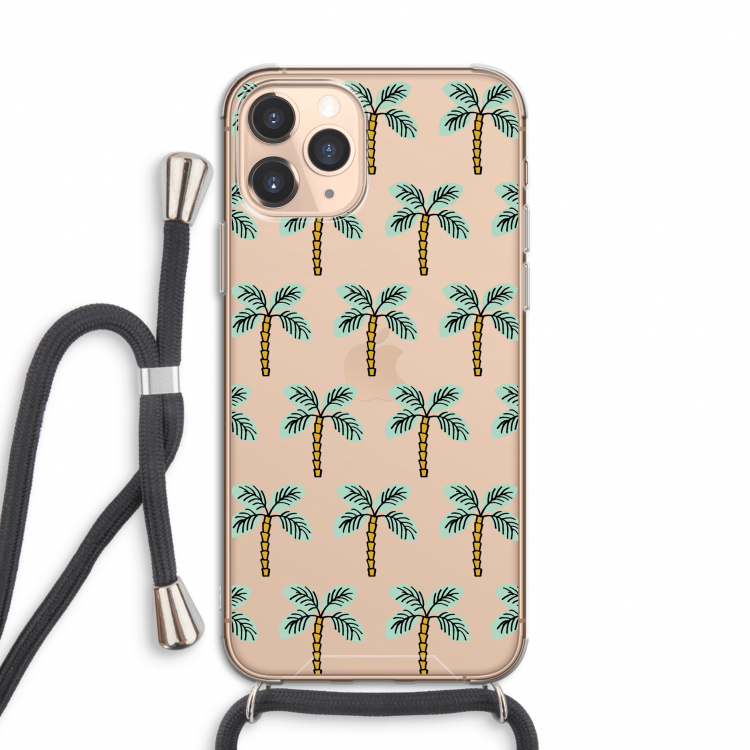 Paradise: iPhone 11 Pro Transparant Hoesje met koord