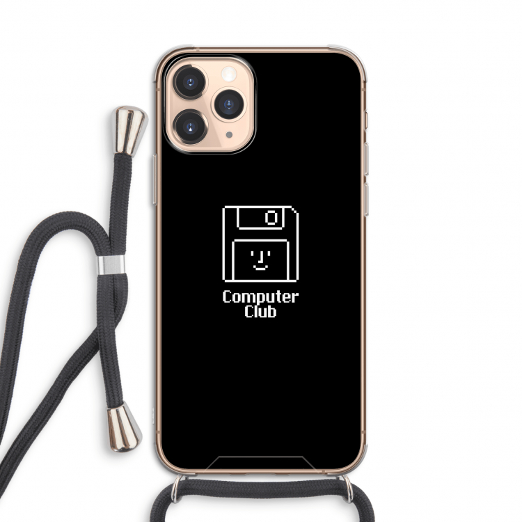 Hello: iPhone 11 Pro Transparant Hoesje met koord