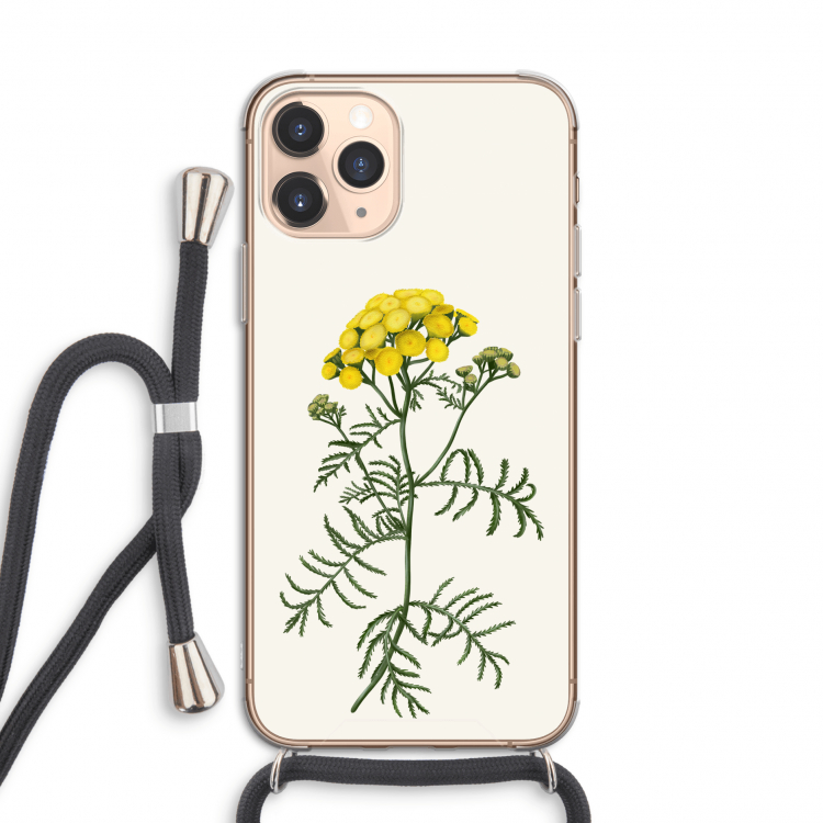 Tansy: iPhone 11 Pro Transparant Hoesje met koord