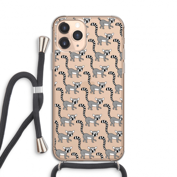 Makis: iPhone 11 Pro Transparant Hoesje met koord