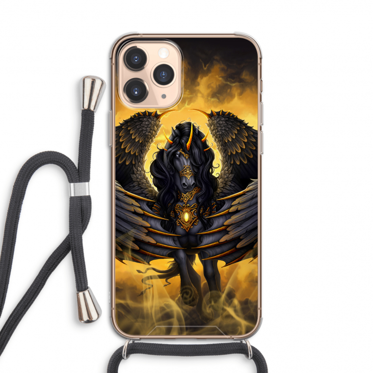 Pegasus: iPhone 11 Pro Transparant Hoesje met koord