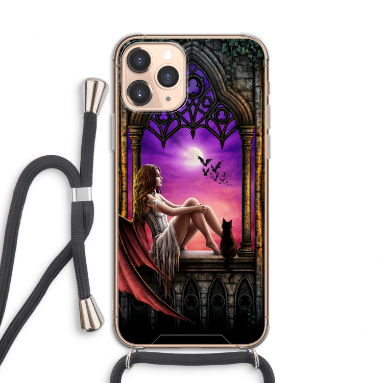 Kinderen van de nacht: iPhone 11 Pro Transparant Hoesje met koord