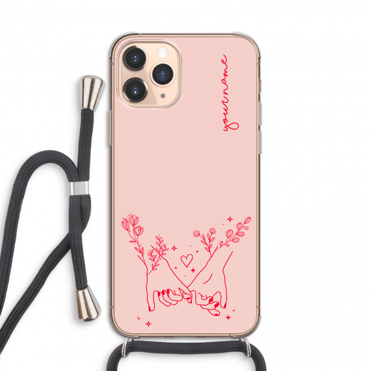 Best Friends: iPhone 11 Pro Transparant Hoesje met koord