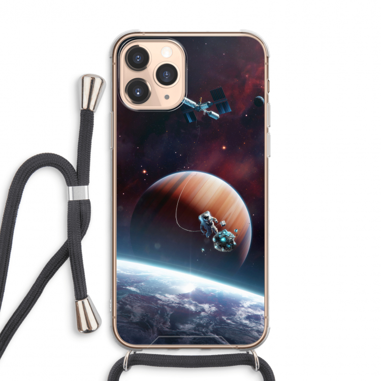 Examiner: iPhone 11 Pro Max Transparant Hoesje met koord