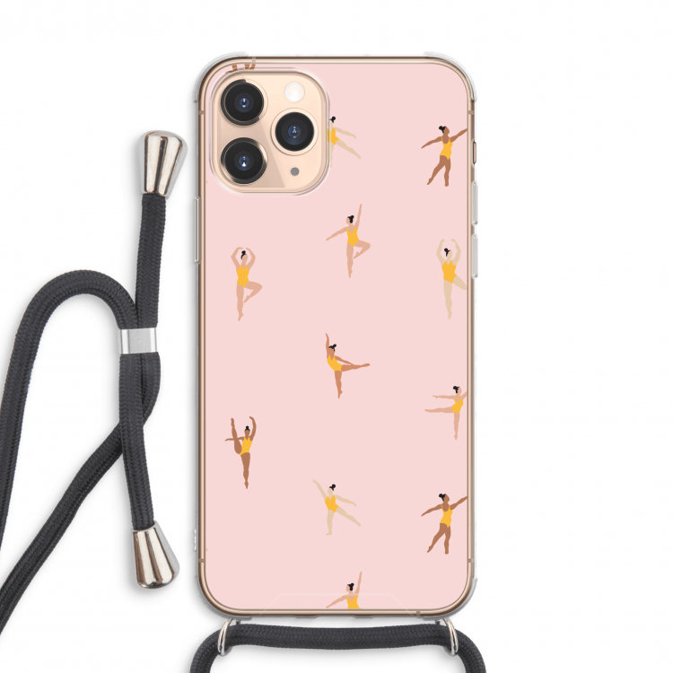 Dans #2: iPhone 11 Pro Max Transparant Hoesje met koord
