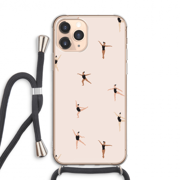 Dancing #1: iPhone 11 Pro Max Transparant Hoesje met koord