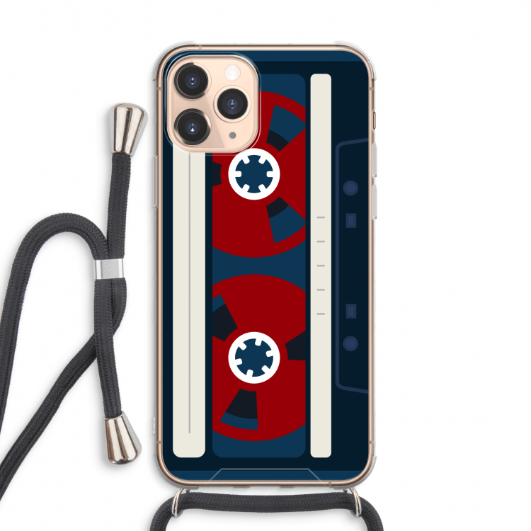 Here's your tape: iPhone 11 Pro Max Transparant Hoesje met koord