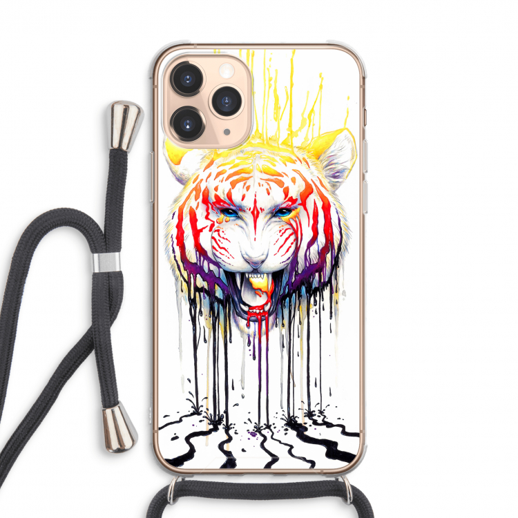 Fading: iPhone 11 Pro Max Transparant Hoesje met koord