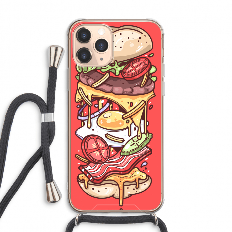 Diet Coke Please: iPhone 11 Pro Max Transparant Hoesje met koord
