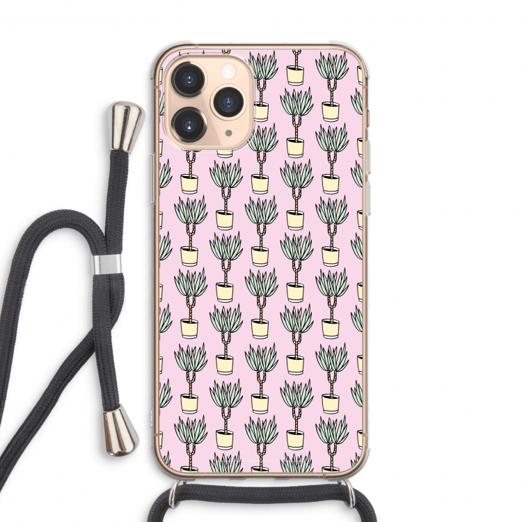 Boompje: iPhone 11 Pro Max Transparant Hoesje met koord