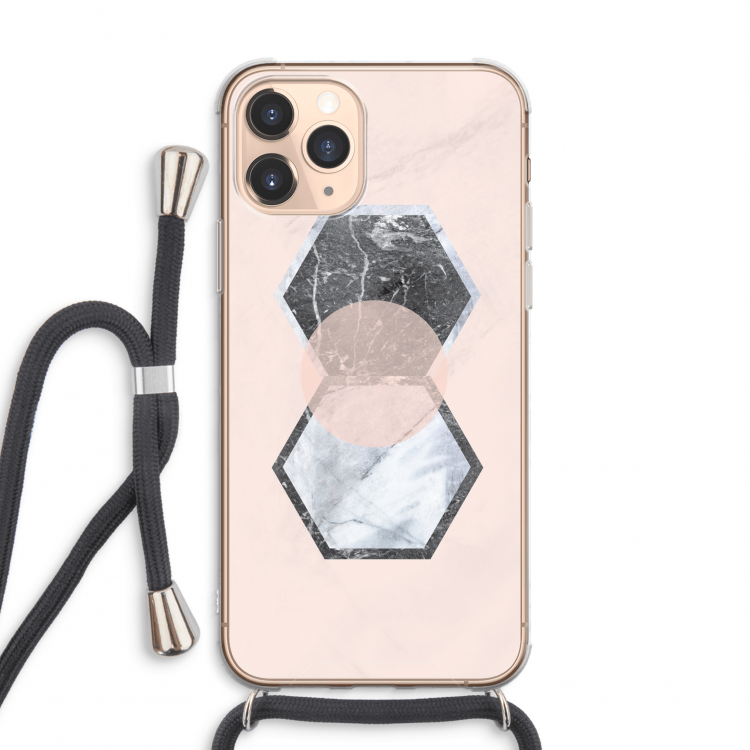 Creatieve toets: iPhone 11 Pro Max Transparant Hoesje met koord