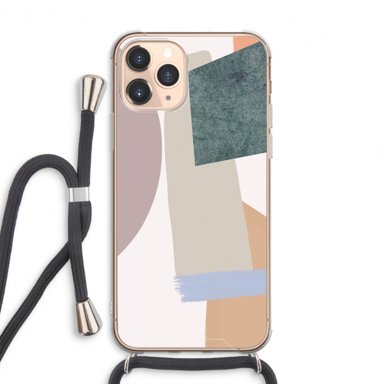 Lindo: iPhone 11 Pro Max Transparant Hoesje met koord