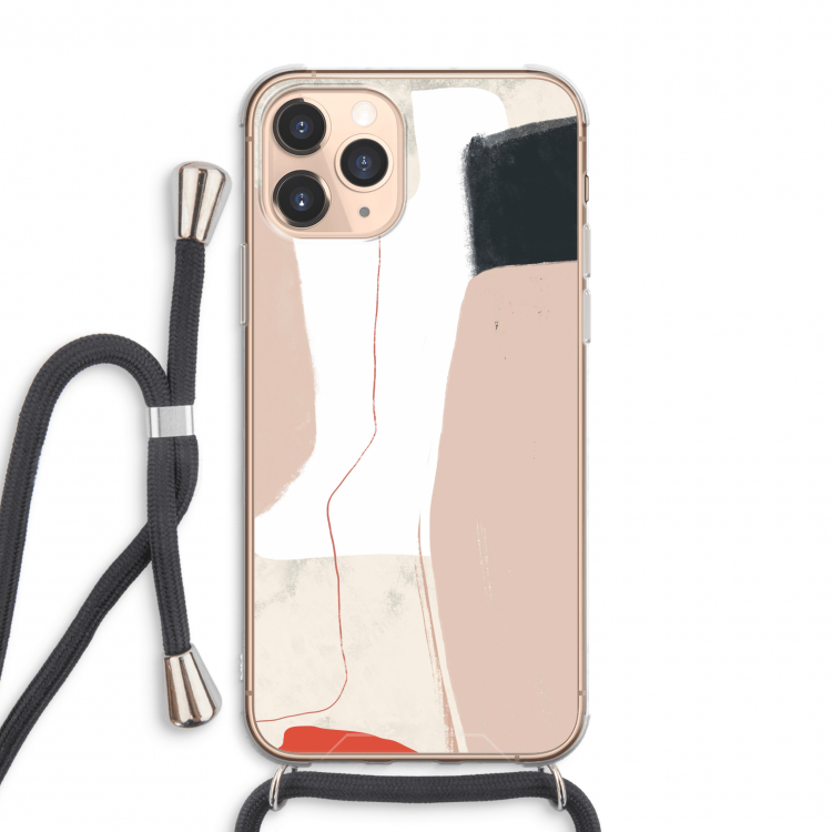 Lava: iPhone 11 Pro Max Transparant Hoesje met koord