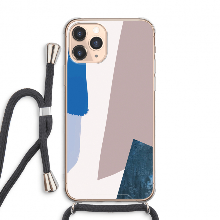 Lapis: iPhone 11 Pro Max Transparant Hoesje met koord