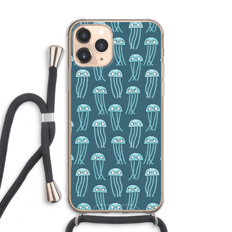 Kwallie: iPhone 11 Pro Max Transparant Hoesje met koord
