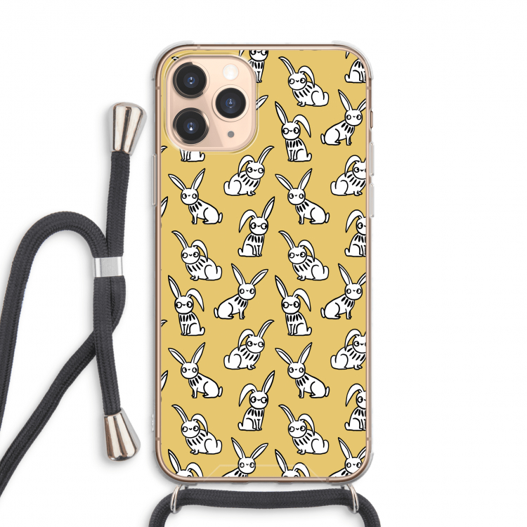 Haas: iPhone 11 Pro Max Transparant Hoesje met koord
