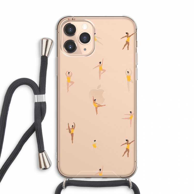 Dans #2: iPhone 11 Pro Max Transparant Hoesje met koord