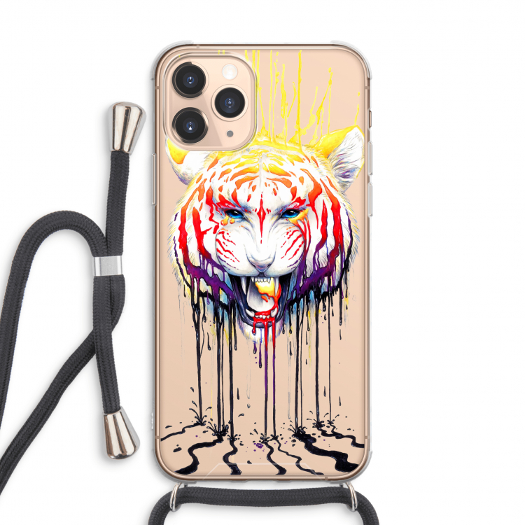 Fading: iPhone 11 Pro Max Transparant Hoesje met koord