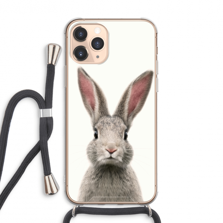 Daisy: iPhone 11 Pro Max Transparant Hoesje met koord