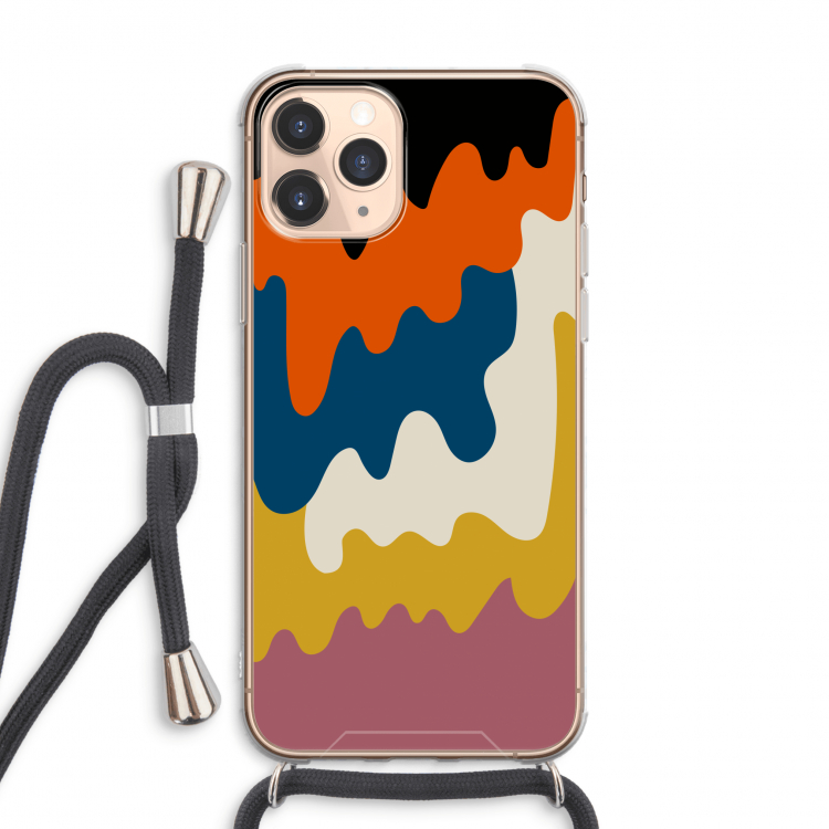 Baar A: iPhone 11 Pro Max Transparant Hoesje met koord