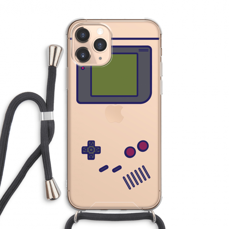 Game On: iPhone 11 Pro Max Transparant Hoesje met koord