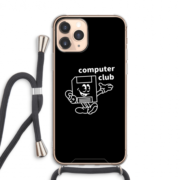 Floppyhead: iPhone 11 Pro Max Transparant Hoesje met koord