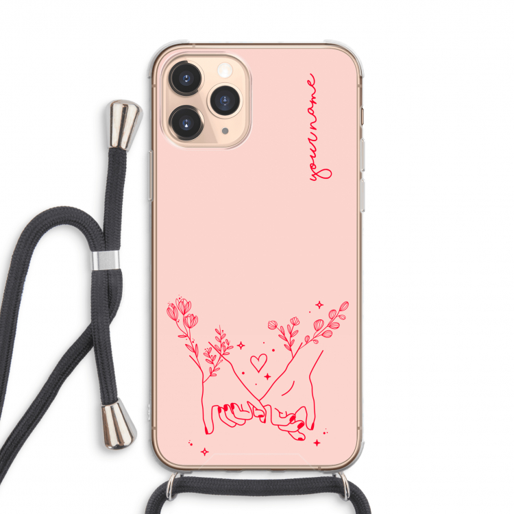 Best Friends: iPhone 11 Pro Max Transparant Hoesje met koord