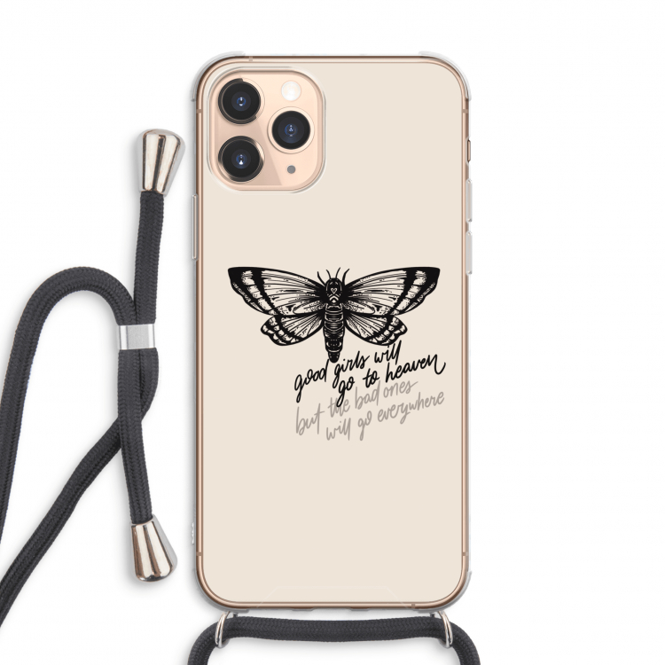 Good or bad: iPhone 11 Pro Max Transparant Hoesje met koord