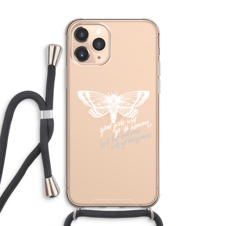 Good or bad: iPhone 11 Pro Max Transparant Hoesje met koord