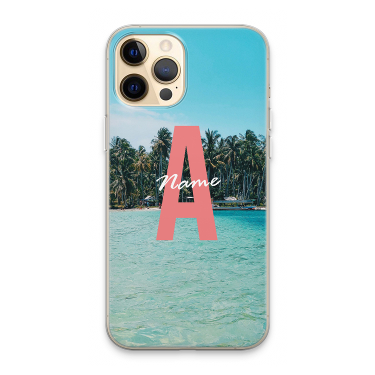 Pacific Dream: iPhone 13 Pro Max Transparant Hoesje