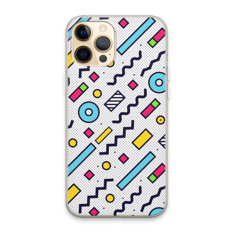 8-bit N°8: iPhone 13 Pro Max Transparant Hoesje