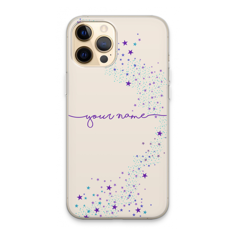 Sterren: iPhone 13 Pro Max Transparant Hoesje