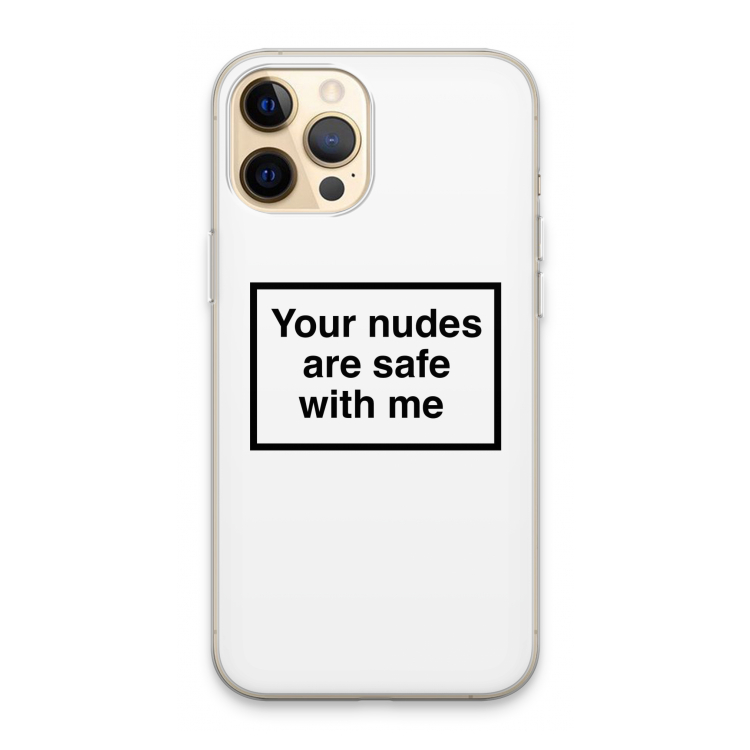 Safe with me: iPhone 13 Pro Max Transparant Hoesje