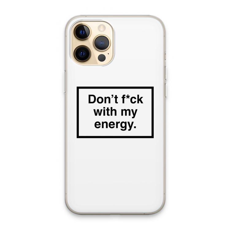 My energy: iPhone 13 Pro Max Transparant Hoesje