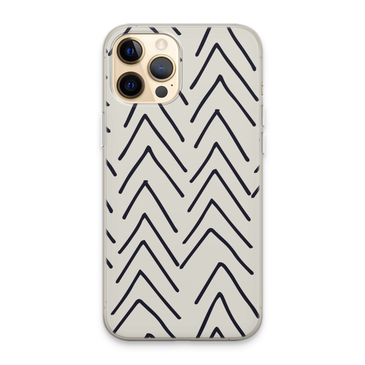 Marrakech Arrows: iPhone 13 Pro Max Transparant Hoesje