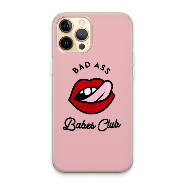 Badass Babes Club: iPhone 13 Pro Max Transparant Hoesje