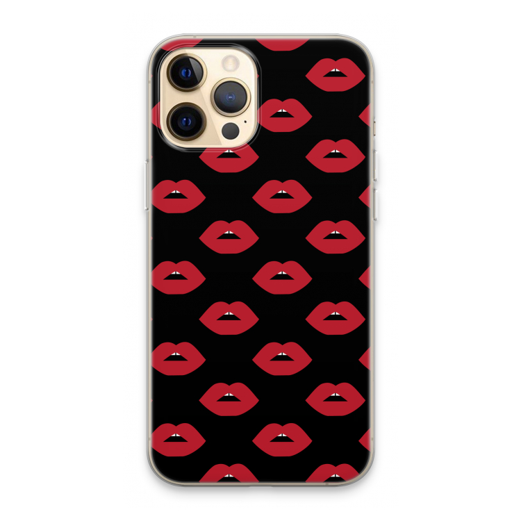 Lips: iPhone 13 Pro Max Transparant Hoesje