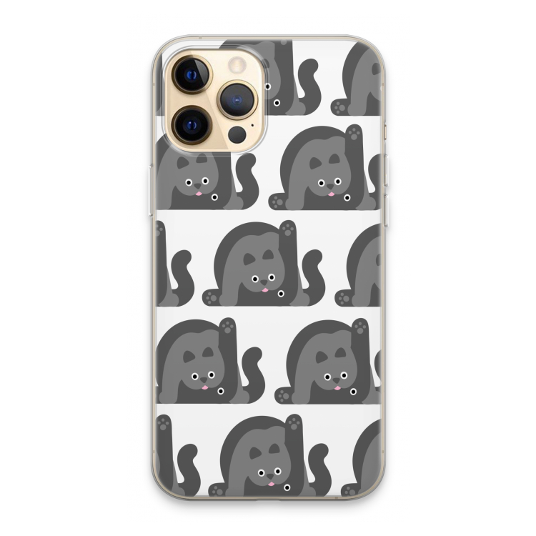 Cats: iPhone 13 Pro Max Transparant Hoesje