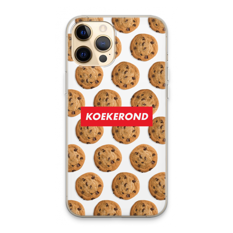 Koekerond: iPhone 13 Pro Max Transparant Hoesje