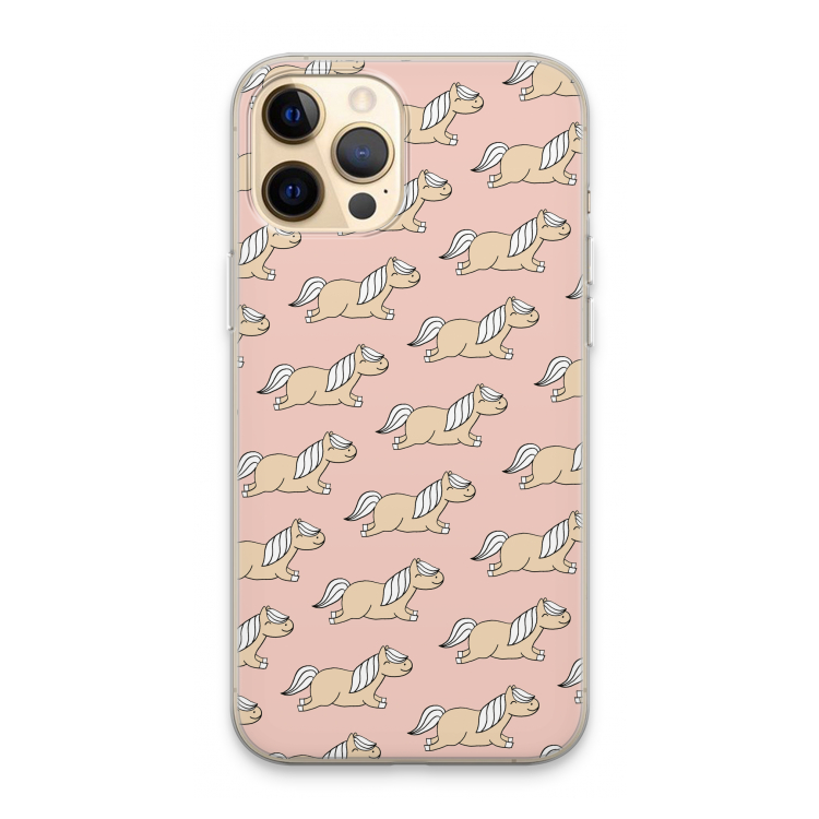Ponys: iPhone 13 Pro Max Transparant Hoesje