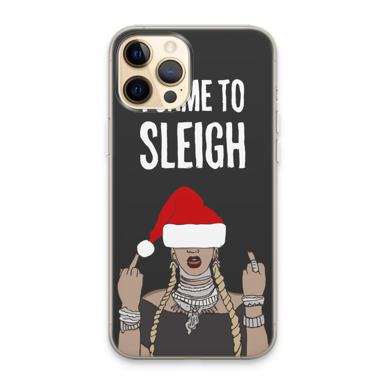 Came To Sleigh: iPhone 13 Pro Max Transparant Hoesje
