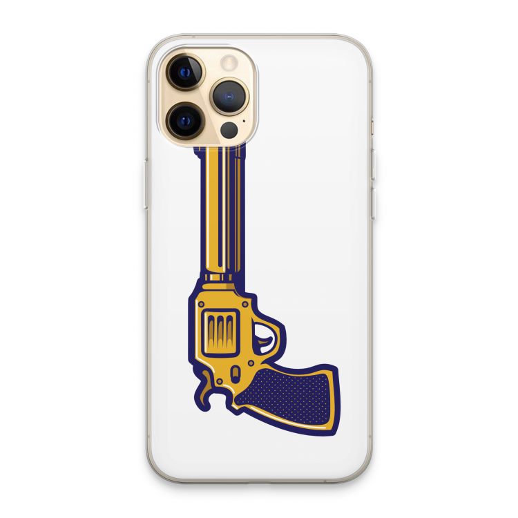 Pew Pew Pew: iPhone 13 Pro Max Transparant Hoesje